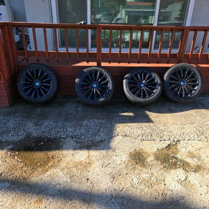 BMW 6GT 19인치 순정 휠+윈터타이어 세트