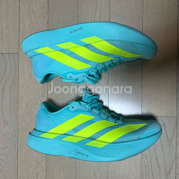 아디다스 에보슬 evo sl 민트 255--3