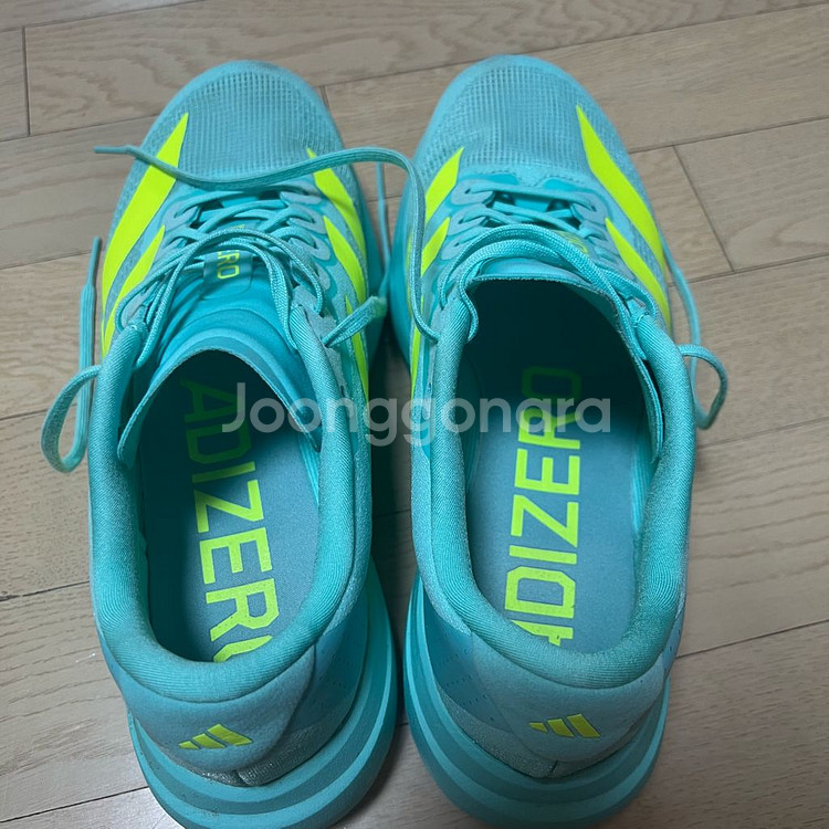 아디다스 에보슬 evo sl 민트 255--4