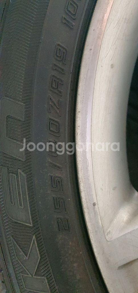 벤츠 w221 amg 정품 19인치 휠타이어 세트한대분--6