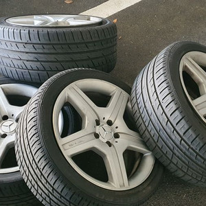 벤츠 w221 amg 정품 19인치 휠타이어 세트한대분