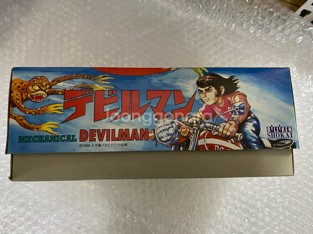빌리켄 쇼카이 틴토이 메카니컬 데빌맨 양철토이 팝니다--1