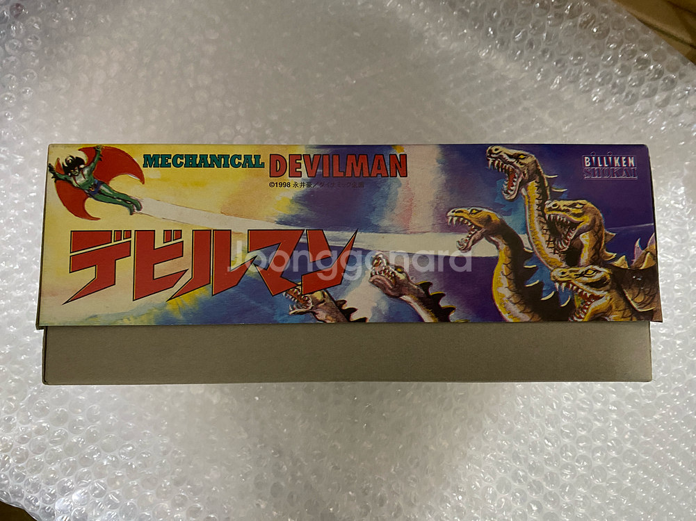 빌리켄 쇼카이 틴토이 메카니컬 데빌맨 양철토이 팝니다--2