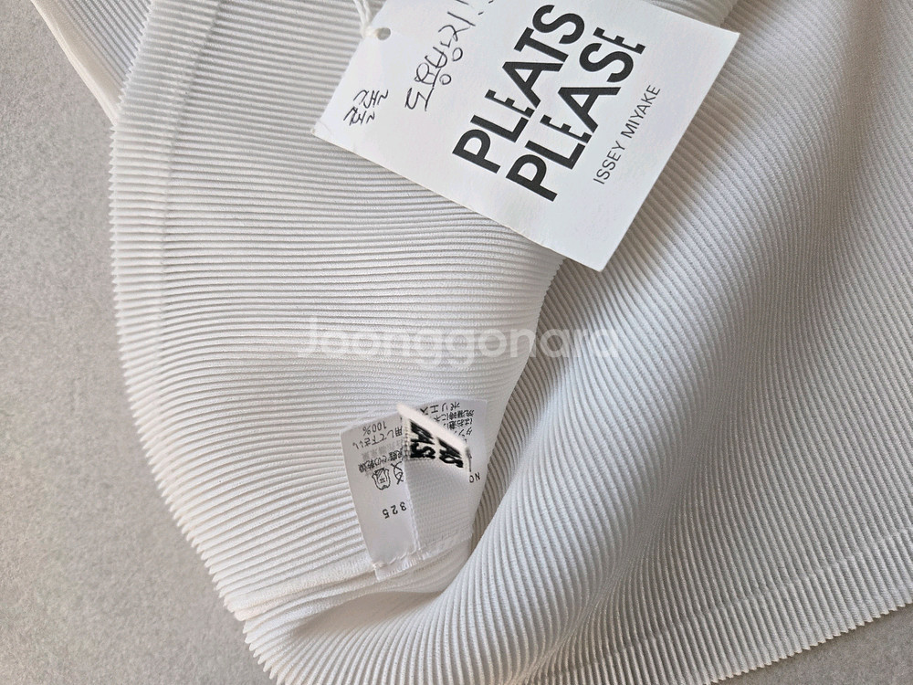 플리츠플리즈 반목미스트 화이트 5사이즈--1