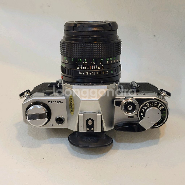 캐논 AE-1 50mm 1:1.4필름카메라 세트--5