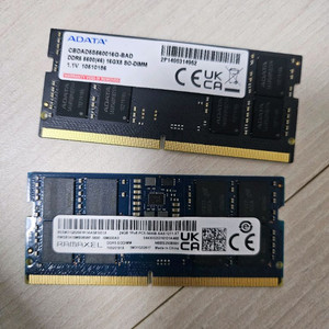 ddr5 5600 24gb 16gb 노트북램 각각 판매 sodimm