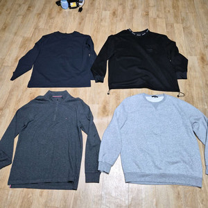 남아 래플스웨터 4벌 세트 110