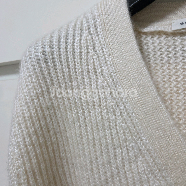 더캐시미어 캐시미어 실크가디건 55 랑방 마인 타임--8