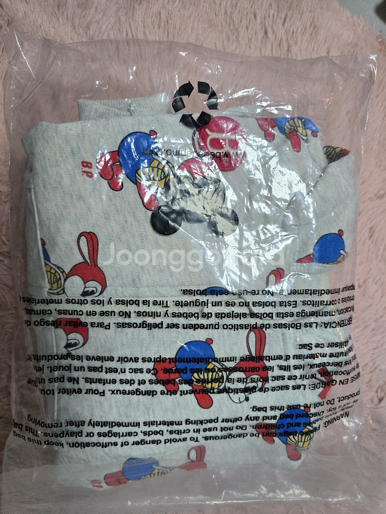 캐릭터 아동 상하복 세트--2