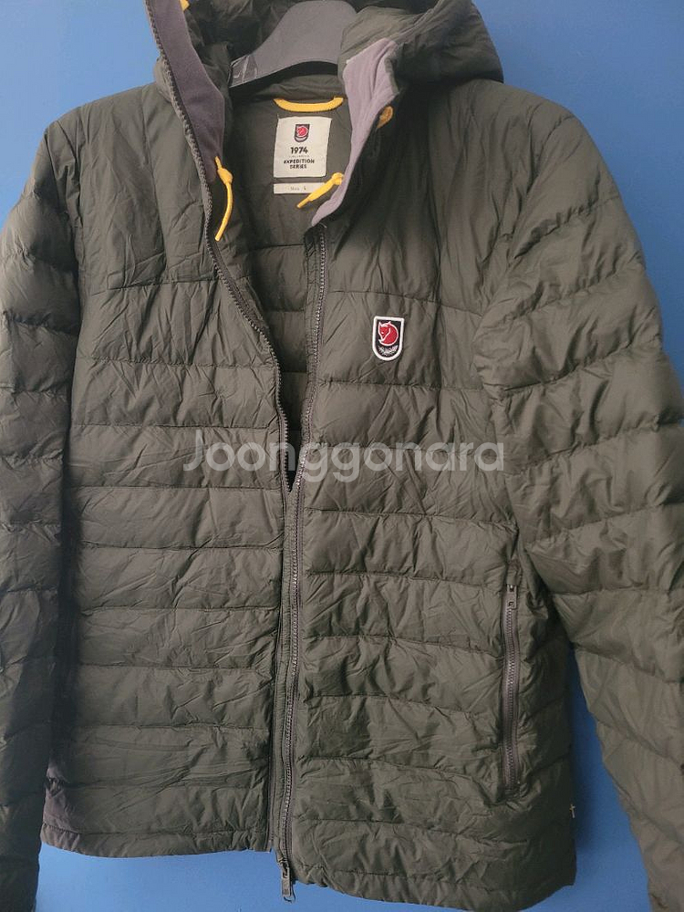 피엘라벤 익스페디션 후드 다운 자켓 라지--0