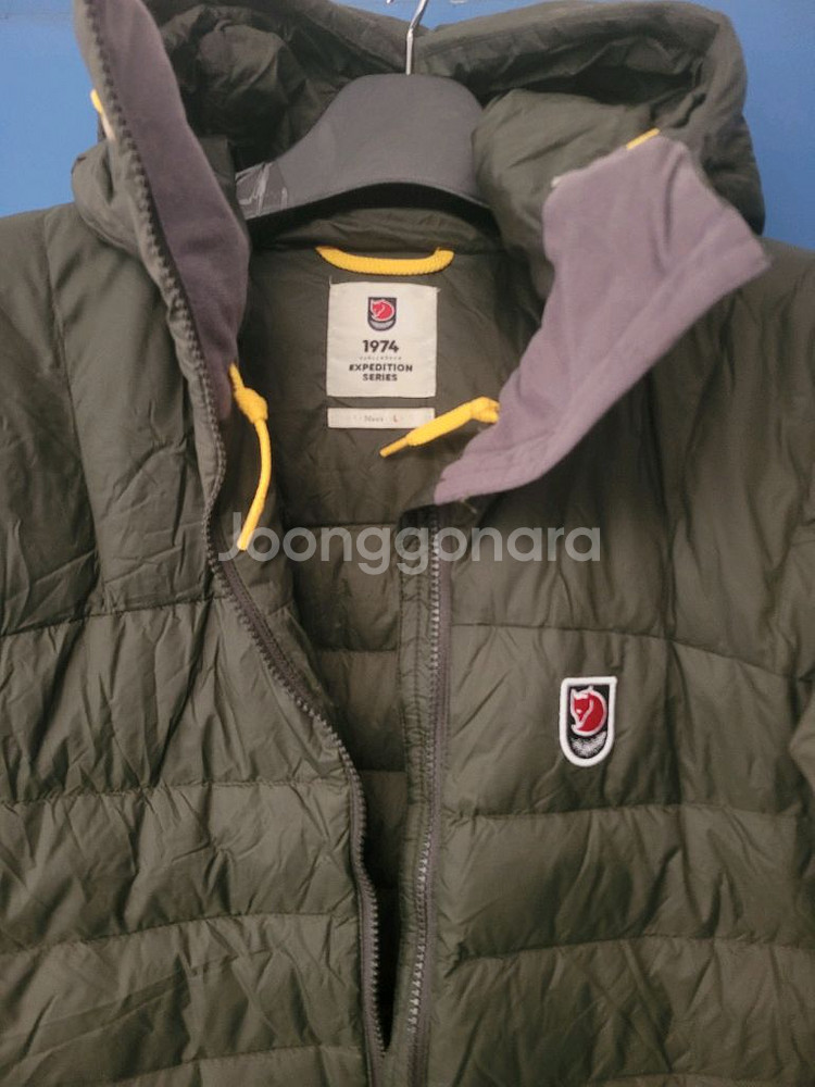 피엘라벤 익스페디션 후드 다운 자켓 라지--2