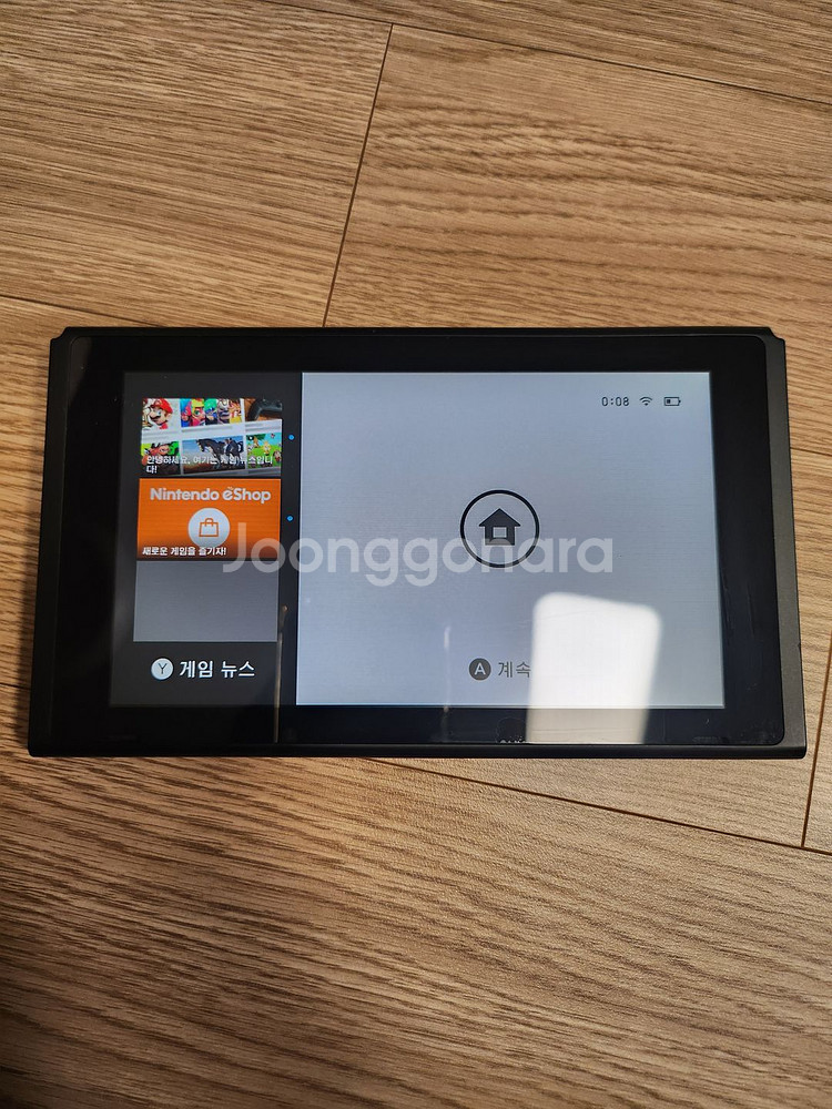 닌텐도 스위치 본체 구형 본체 ㅋㅍ 안되는 시리얼 넘버 택포--0