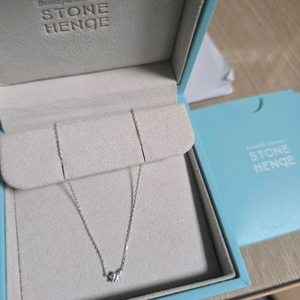 스톤헨지 14k 1부 다이아 목걸이 G1591D401