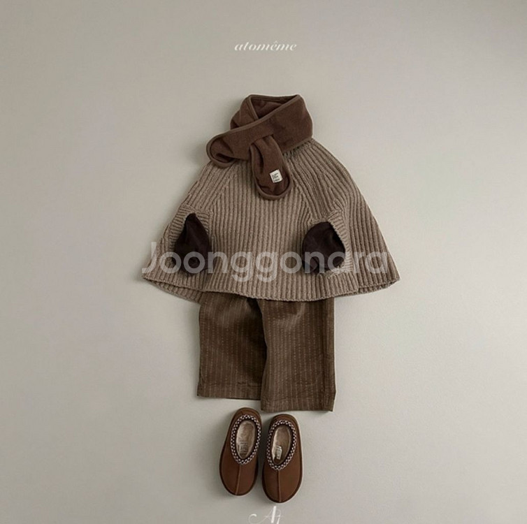 아토메메 니트망토 S,M 아기아우터 새상품 거래해요--2