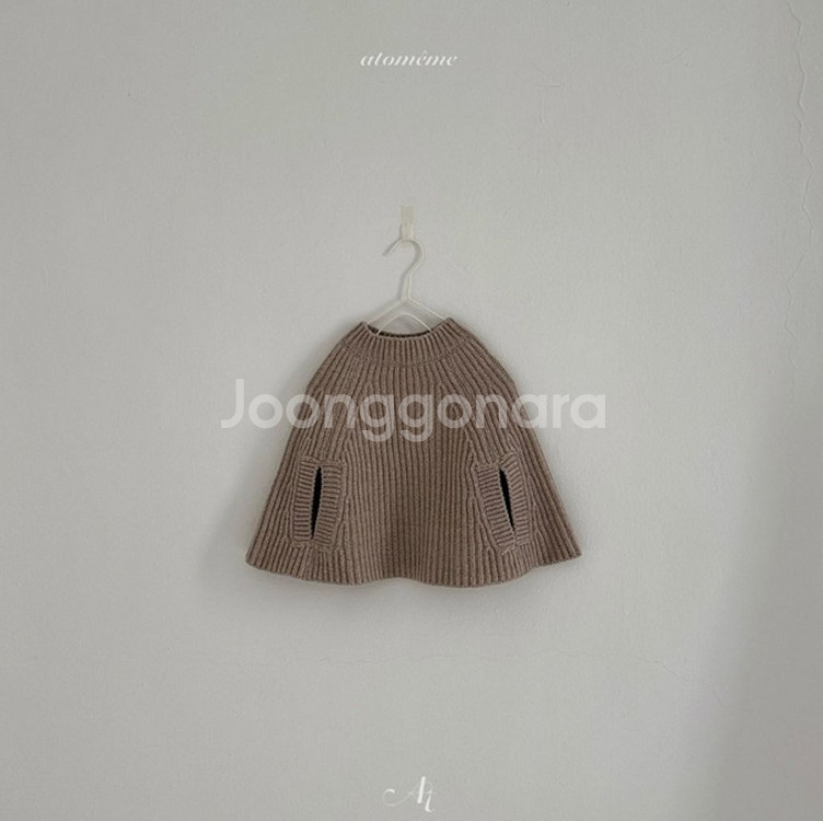 아토메메 니트망토 S,M 아기아우터 새상품 거래해요--0