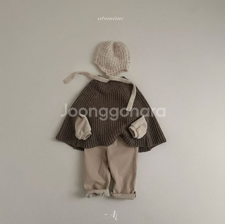 아토메메 니트망토 S,M 아기아우터 새상품 거래해요--9