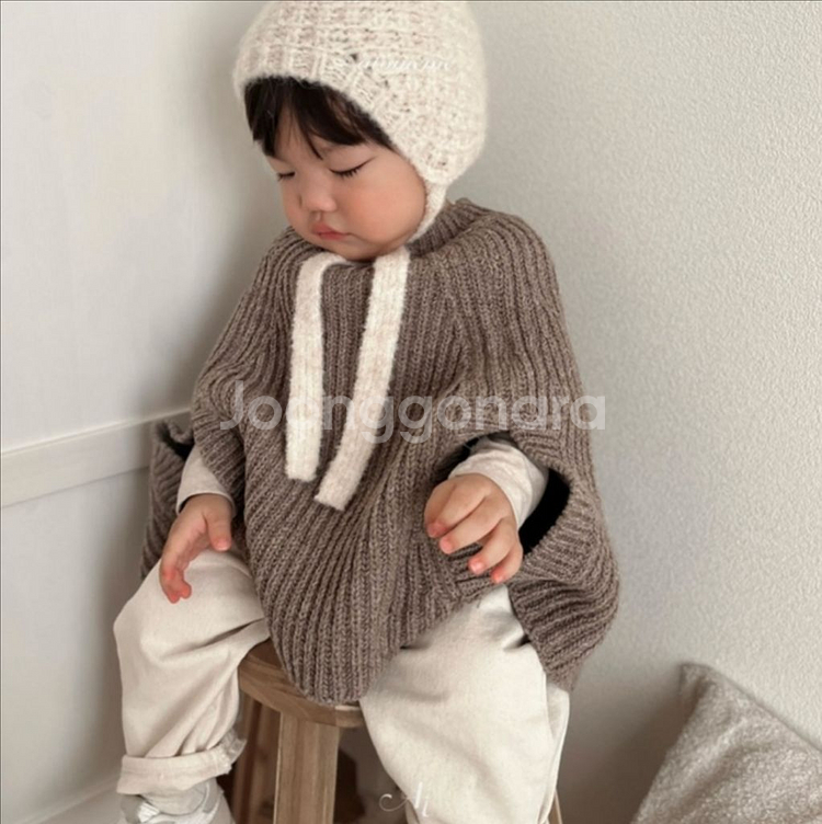 아토메메 니트망토 S,M 아기아우터 새상품 거래해요--1