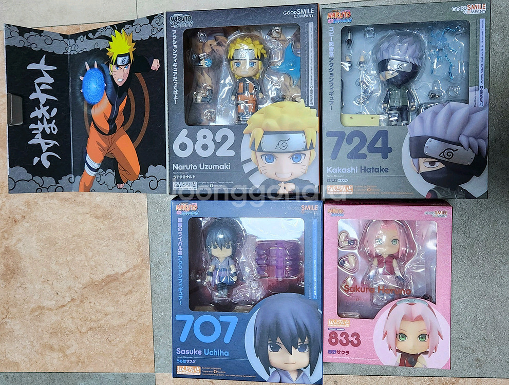 애니메이션 캐릭터 넨도로이드 피규어 세트--1