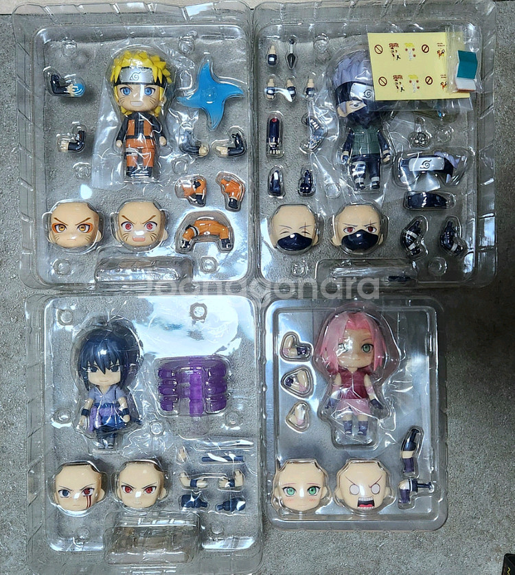 애니메이션 캐릭터 넨도로이드 피규어 세트--2
