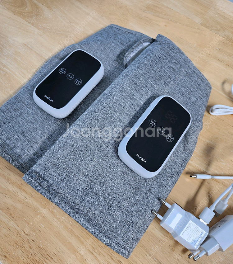 멜킨 공기압 종아리 마사지기--1