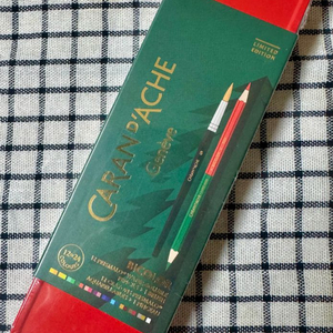 [미개봉] 까렌다쉬 수성 색연필 세트 크리스마스 한정판