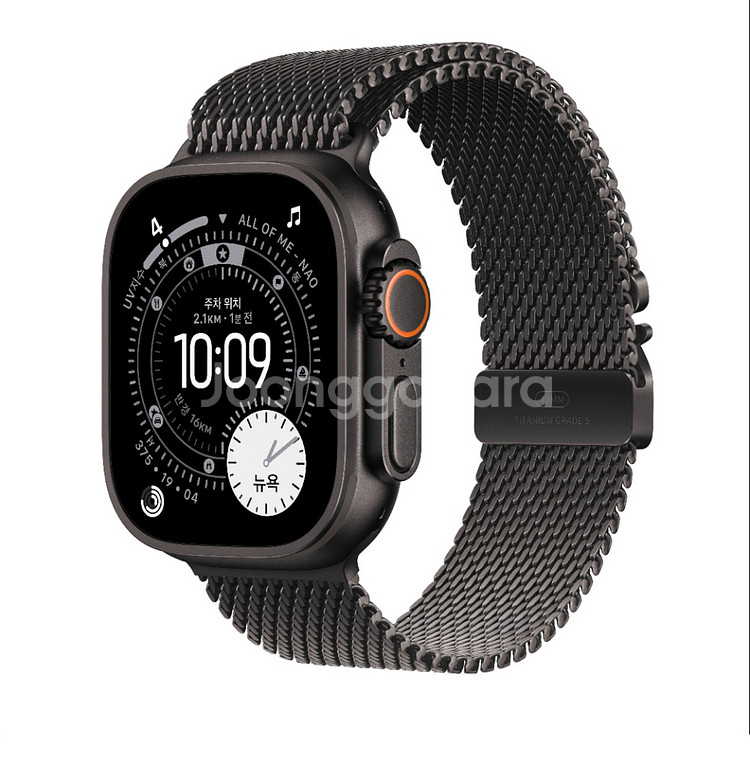 [단순개봉급] 애플워치 울트라3 블랙 밀레니즈루프--0