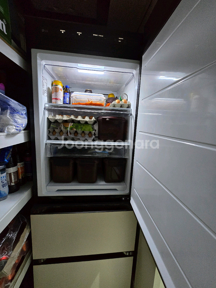 LG 오브제 컬렉션 3도어 324L 미스트베이지 Z333GBB161--1