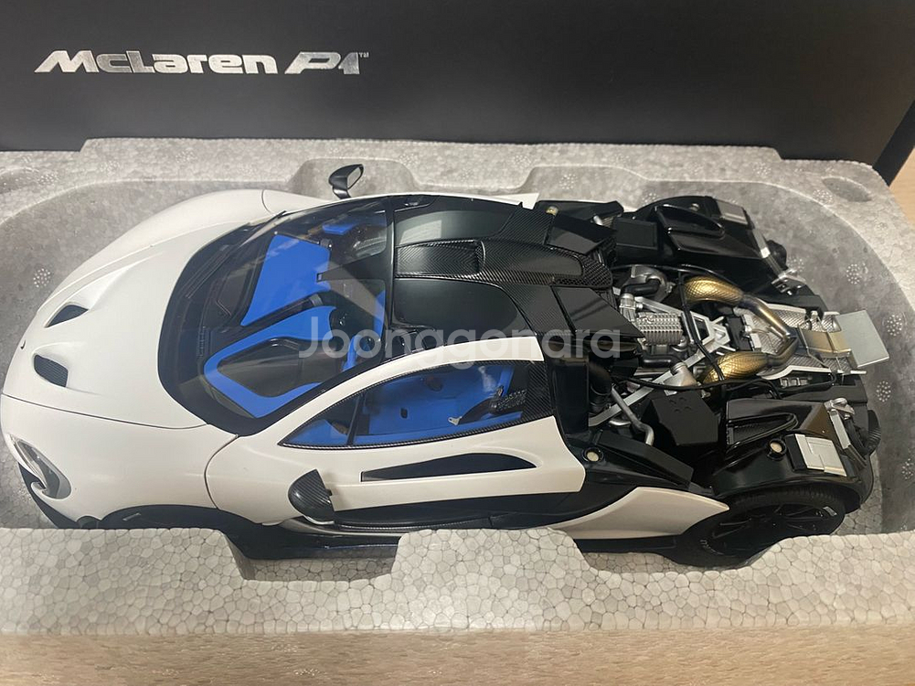 1:18 오토아트 맥라렌 P1 (Autoart Mclaren P1)/ MATT WHITE--0