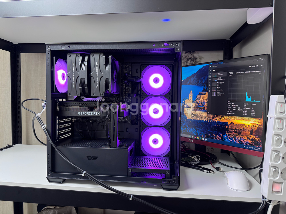 AMD 5800X / RTX 3070Ti 게이밍PC--3