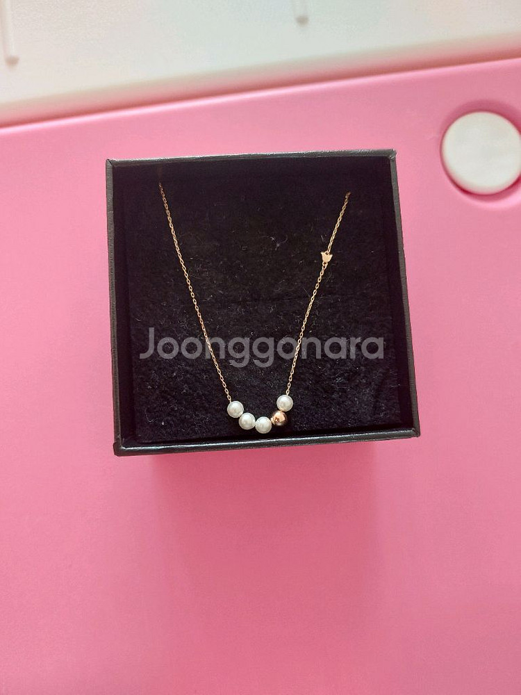 티르티르 14k진주목걸이--0