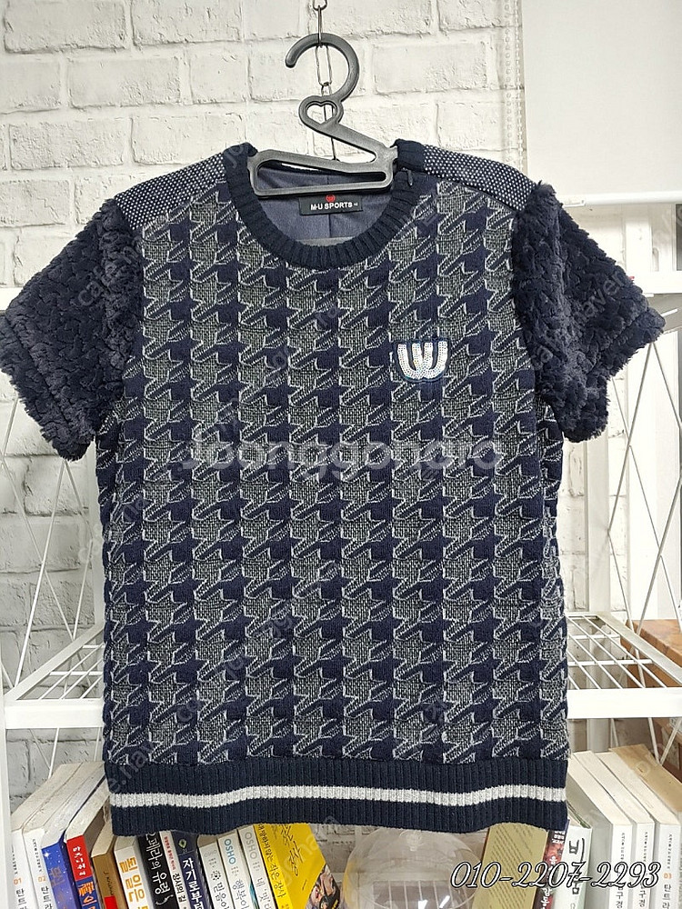 MU 여성골프니트 55 니트반팔티 여성골프웨어 WB38--0