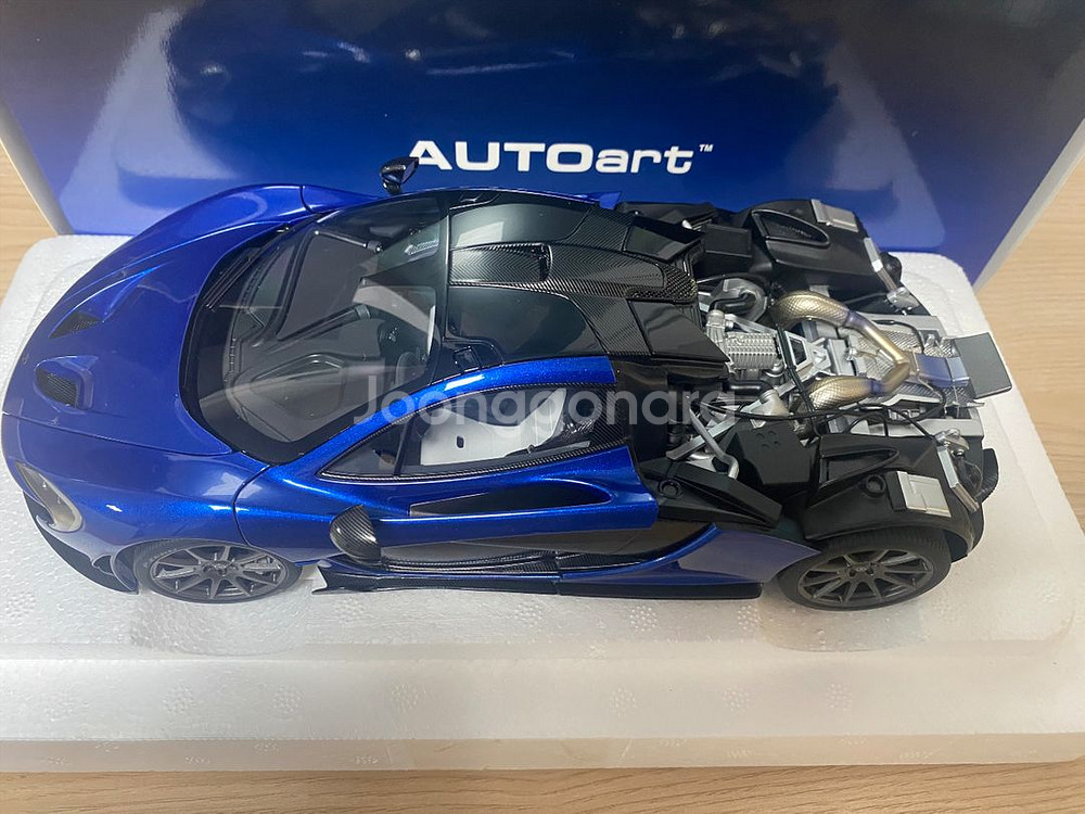 1:18 오토아트 맥라렌 P1 (Autoart Mclaren P1)AZURE BLUE--3