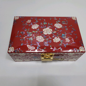 (새상품급) 진주쉘 나전칠기 보석함