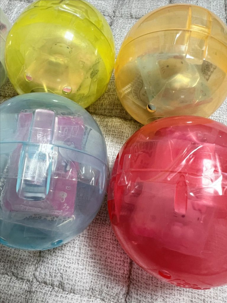 헬로키티 미니어처 패키지 가챠 키링 6종 풀세트 새상품 이미지