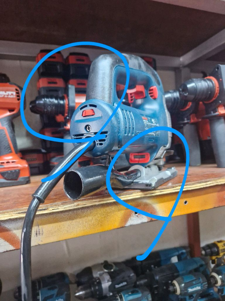 SWISS 최고의직쏘 GST135BCE 보쉬직쏘 전기톱 JIGSAW. S급 이미지