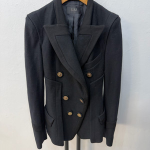 정품) TIME 타임 한섬 여성 더블 버튼 자켓 82