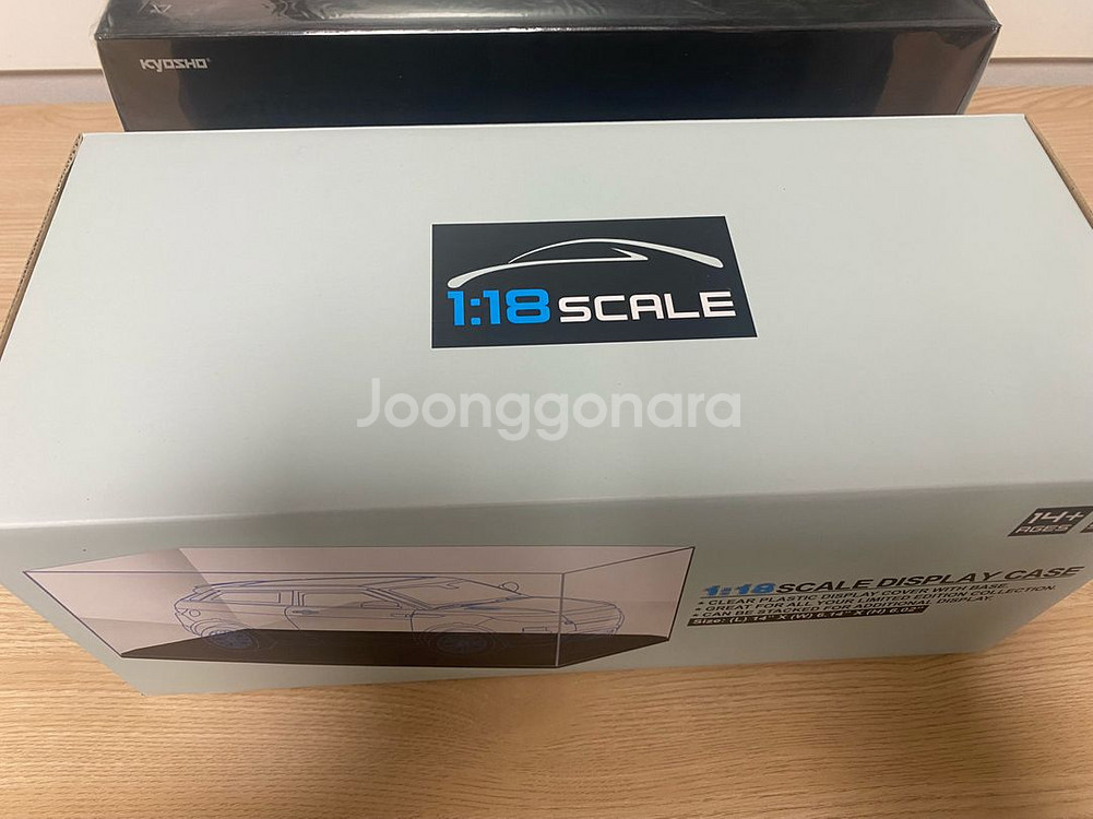 1:18 Kyosho BMW X7 Phytonic Blue (아크릴케이스 포함)--6