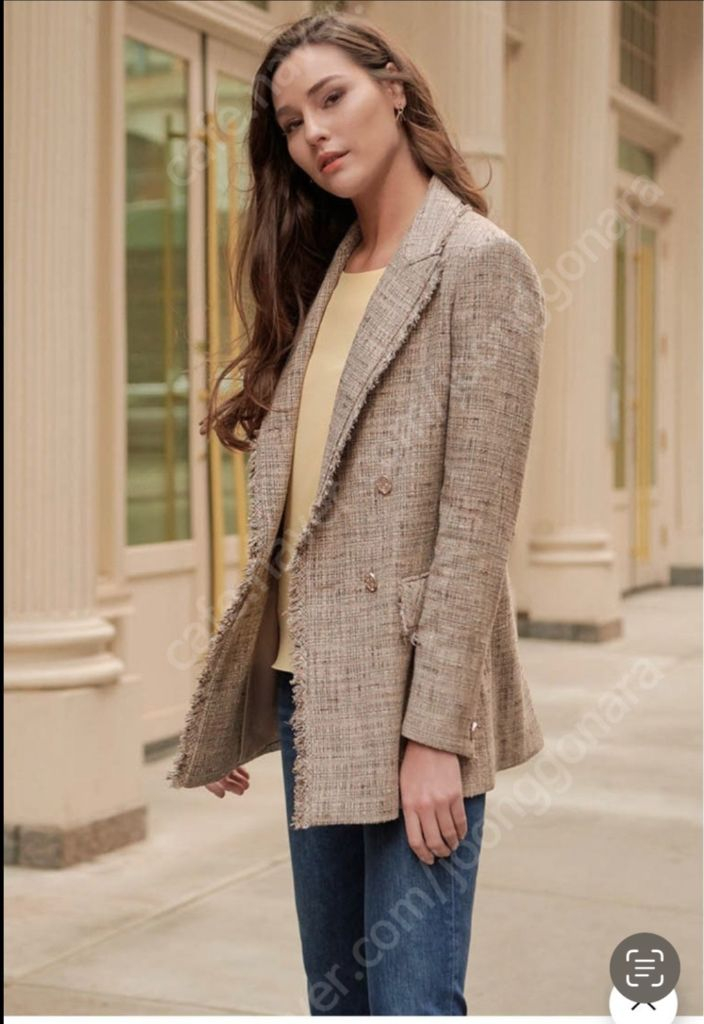 타하리 트위드 자켓 55--5