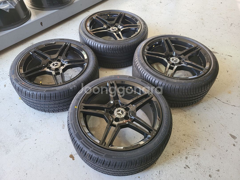 벤츠E63AMG 스타일 카피19인치 휠타이어 한대분--0