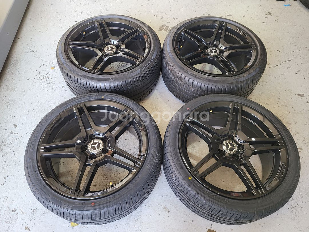 벤츠E63AMG 스타일 카피19인치 휠타이어 한대분--1