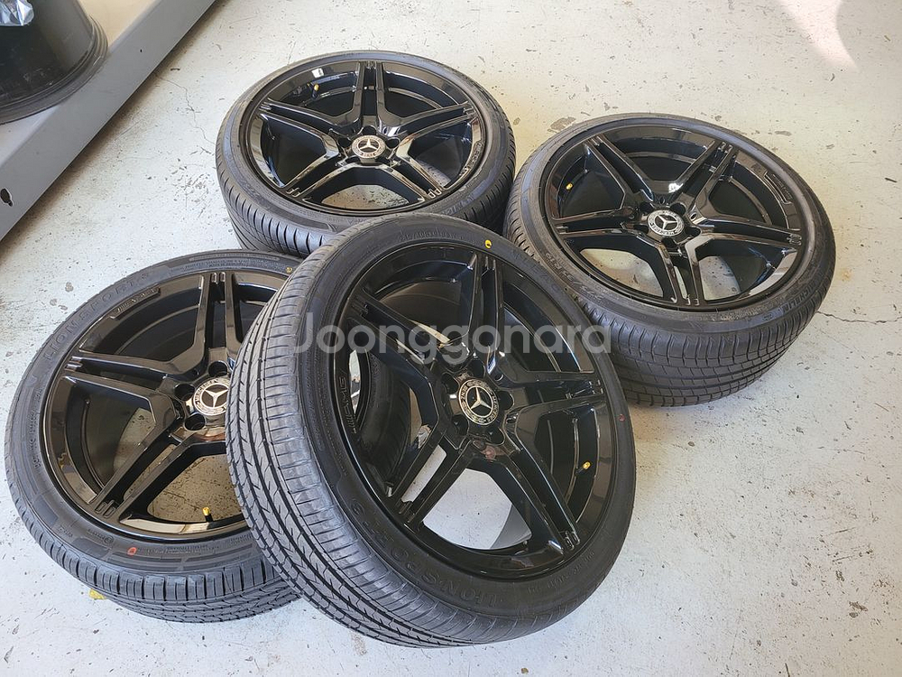 벤츠E63AMG 스타일 카피19인치 휠타이어 한대분--7