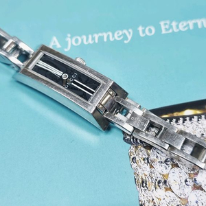 정품 구찌 110 여자메탈시계