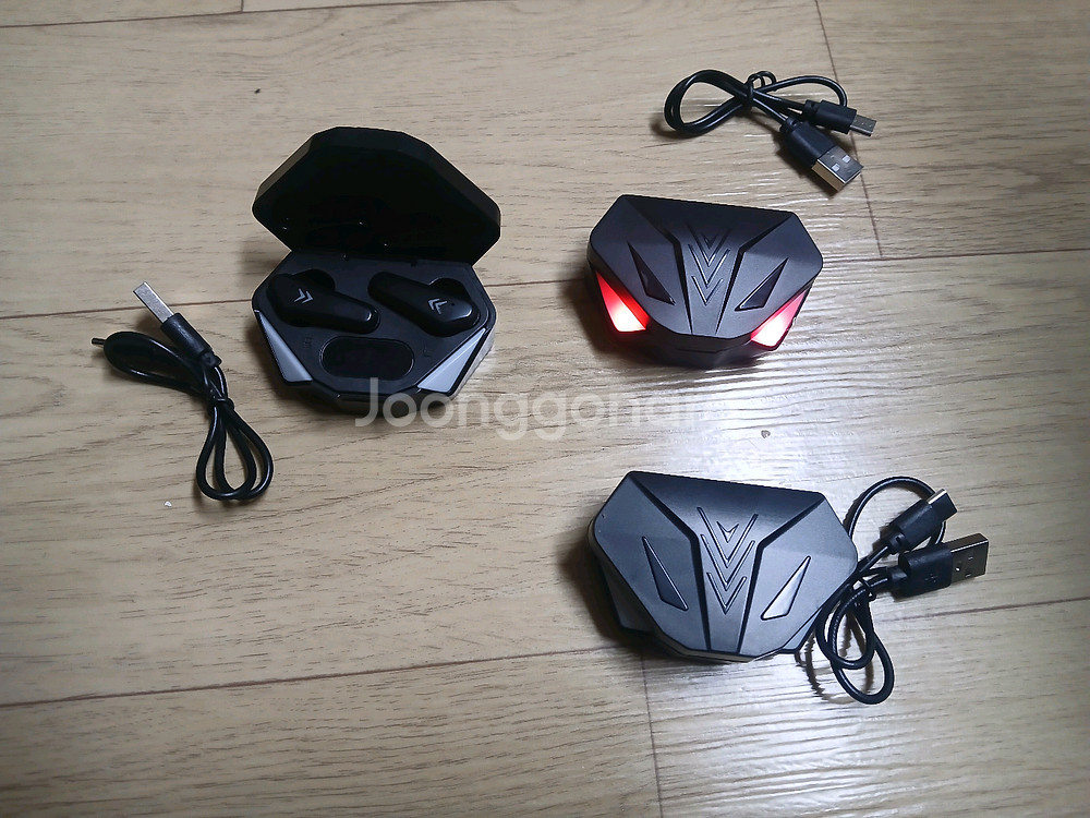 개구리 블루투스 이어폰 새상품--3