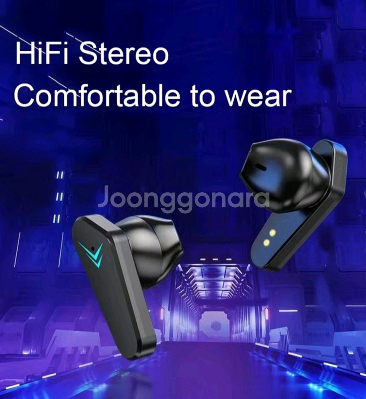 개구리 블루투스 이어폰 새상품--2