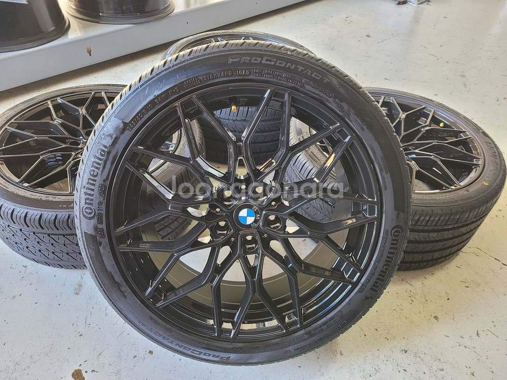 BMW G30 5시리즈용 M컴페티션 스타일 19인치휠타이어 한대분--4