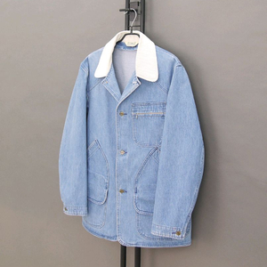 L.L.Bean 80 엘엘빈 헤비웨이트데님 스톤워시드 BARN자켓105 청자켓 칼하트 바버 리바이스 워크웨어 초어