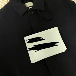 아워셀브스 24fw 더블 멜튼 울 코트 2사이즈 팝니다