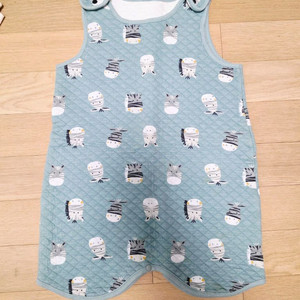 소폴리니 삼중직 누빔 슬립쌕 수면조끼 M (4세)