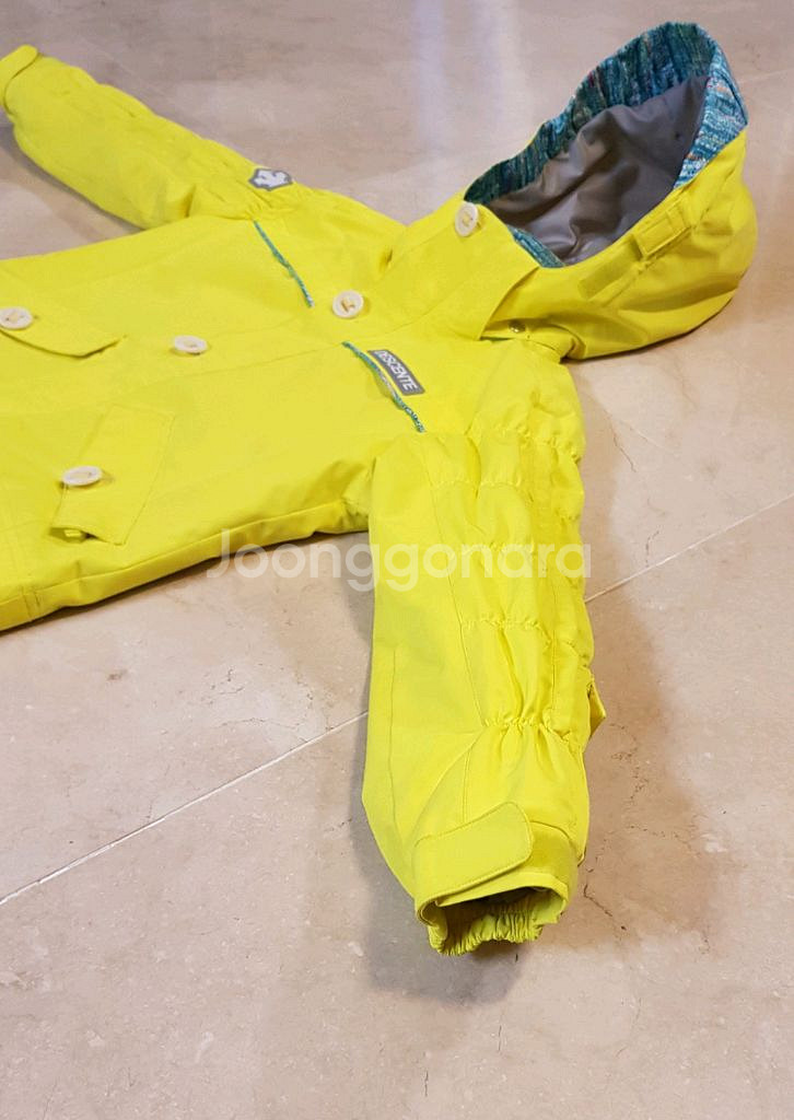 주니어 스키복 상하세트 130 (데상트 자켓 130 + 콜롬비아 S)--3