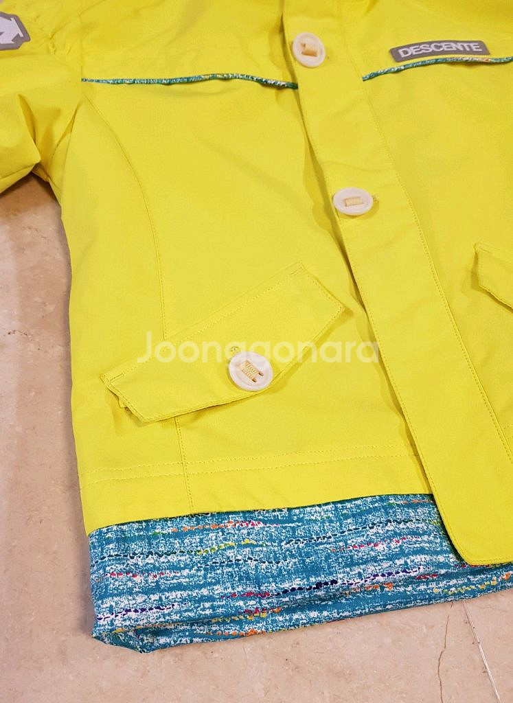 주니어 스키복 상하세트 130 (데상트 자켓 130 + 콜롬비아 S)--4